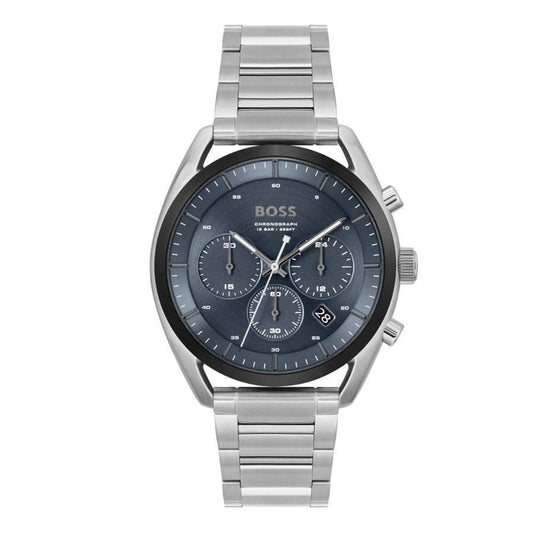 Hugo Boss Gray Stainless Steel Dress Watch 1728,67434610848,Accessories,Dress Watches - Watches - Accessories,Gray,Hugo Boss,Men,New with tags,Watches - Accessories