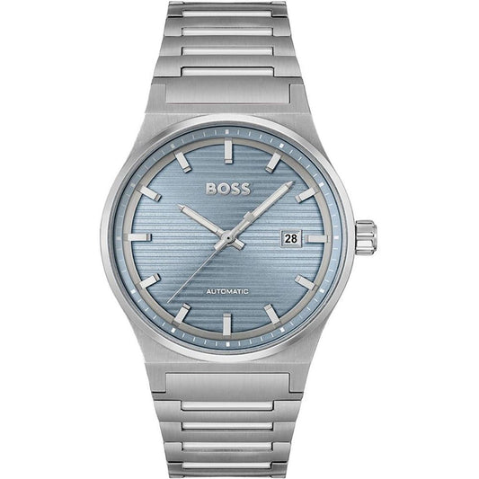 Hugo Boss Gray Stainless Steel Dress Watch 1728,67434610848,Accessories,Dress Watches - Watches - Accessories,Gray,Hugo Boss,Men,New with tags,Watches - Accessories