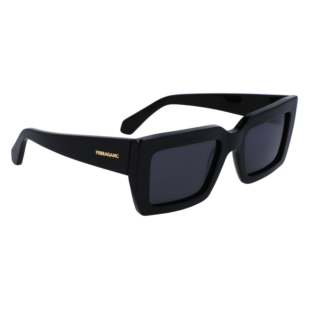 Ferragamo Black Acetate Sunglasses 1728,67434610848,Accessories,Black,Ferragamo,Glasses and Sunglasses - Accessories,New with tags,Sunglasses - Glasses and Sunglasses - Accessories,Women