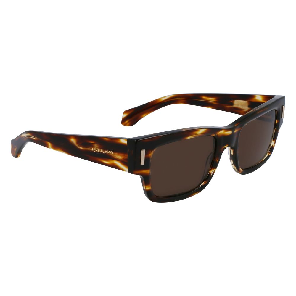 Ferragamo Brown Acetate Sunglasses 1728,67434610848,Accessories,Brown,Ferragamo,Glasses and Sunglasses - Accessories,Men,New with tags,Sunglasses - Glasses and Sunglasses - Accessories