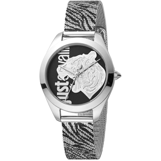 Just Cavalli Multicolor Stainless Steel Dress Watch 1728,67434610848,Accessories,Dress Watches - Watches - Accessories,Just Cavalli,Multicolor,New with tags,Watches - Accessories,Women