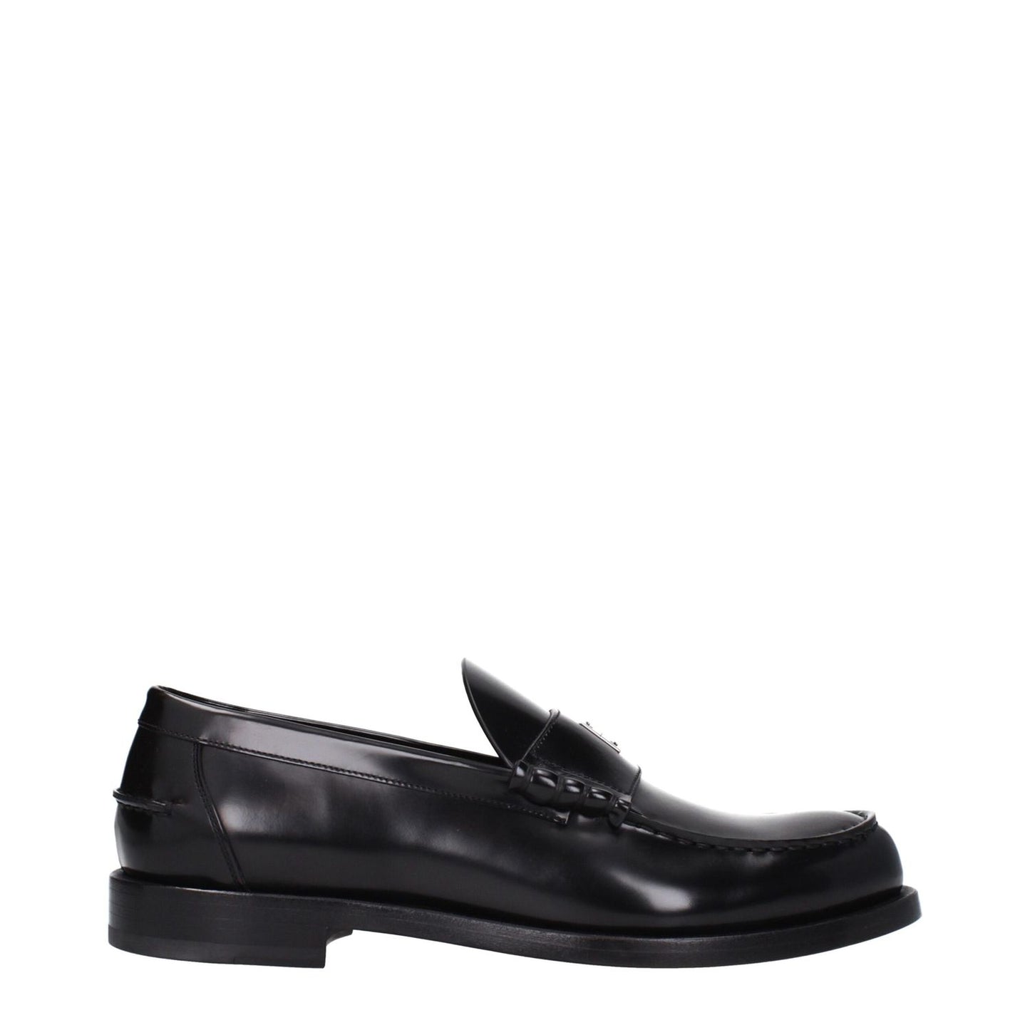 Givenchy Black Leather Slip-On Loafers1728,75667636384,Black,EU40/US7,Givenchy,Loafers - Shoes,Men,New with tags,Shoes,Slip-On Loafers - Loafers - Shoes