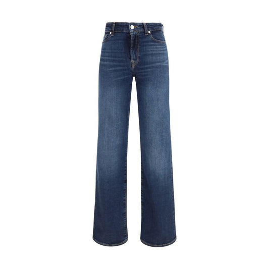 7FOR Blue Cotton Bootcut Jeans 1728,27,30,72470364320,7FOR,Blue,Bootcut Jeans - Jeans Denim - Clothing,Clothing,Jeans Denim - Clothing,New with tags,W24,W29,Women