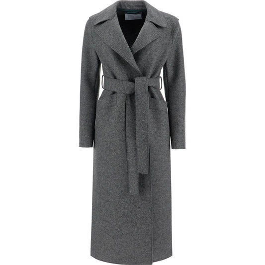 Harris Wharf London long coat in pressed wool Jackets Harris Wharf London