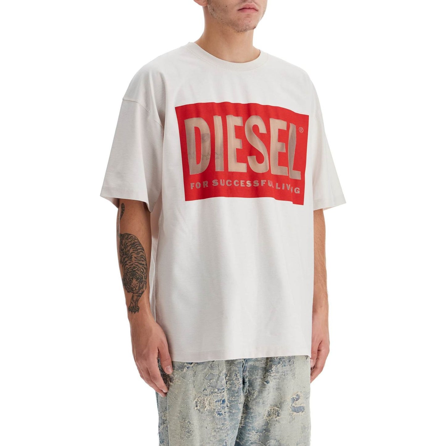 Diesel logo t-shirt with Topwear Diesel