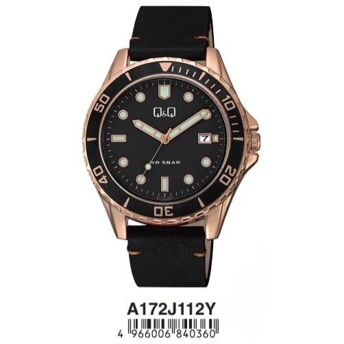 Q&Q Mod. GENT DATE