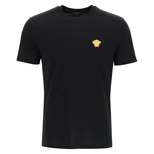 Versace medusa embroidered t-shirt