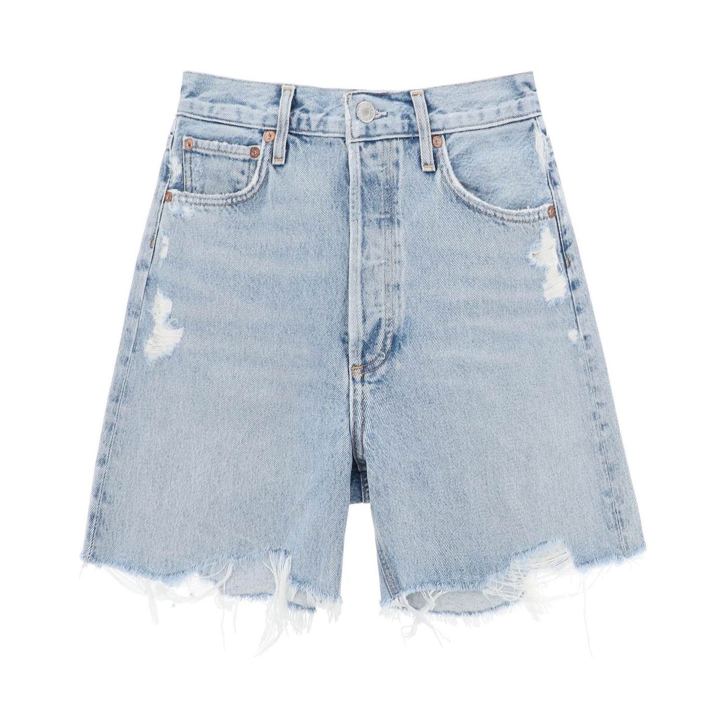 Agolde stella denim shorts Short trousers Agolde