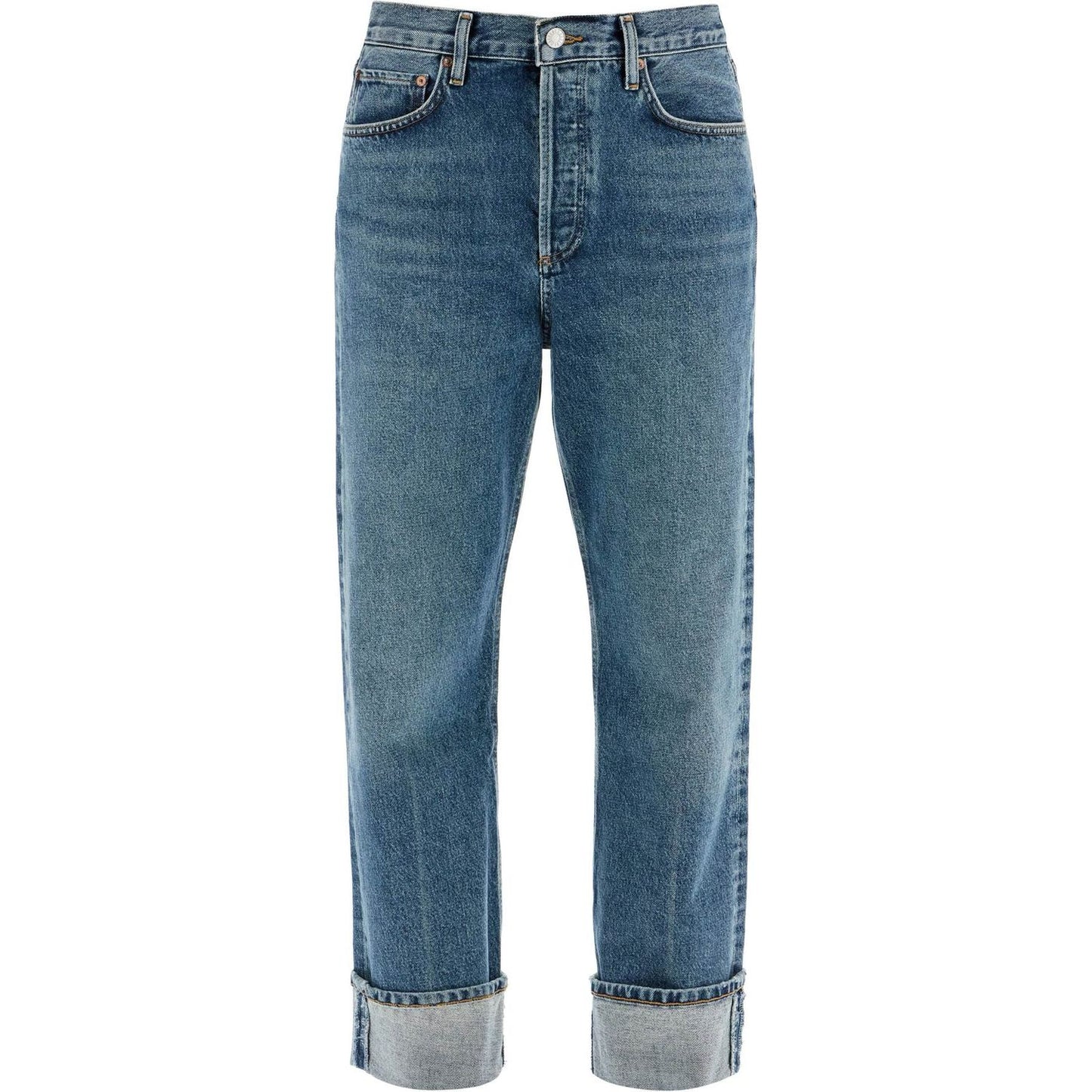 Agolde ca straight low-waist jeans by fran Jeans Agolde