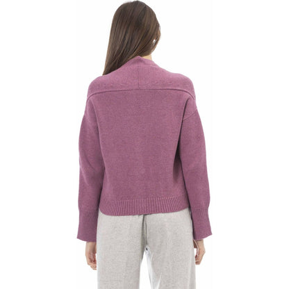 Alpha Studio Sweaters AD8631EE_9007ROSA,Alpha Studio,Category-Clothing,Clothing,Gender-Women,Made in Italy,Pink,Subcategory-Sweaters,Subcategory-Sweatshirts,Subcategory-Tops,Sweaters,Sweaters - Women - Clothing,true,Women,Women > Clothing,Women > Clothing