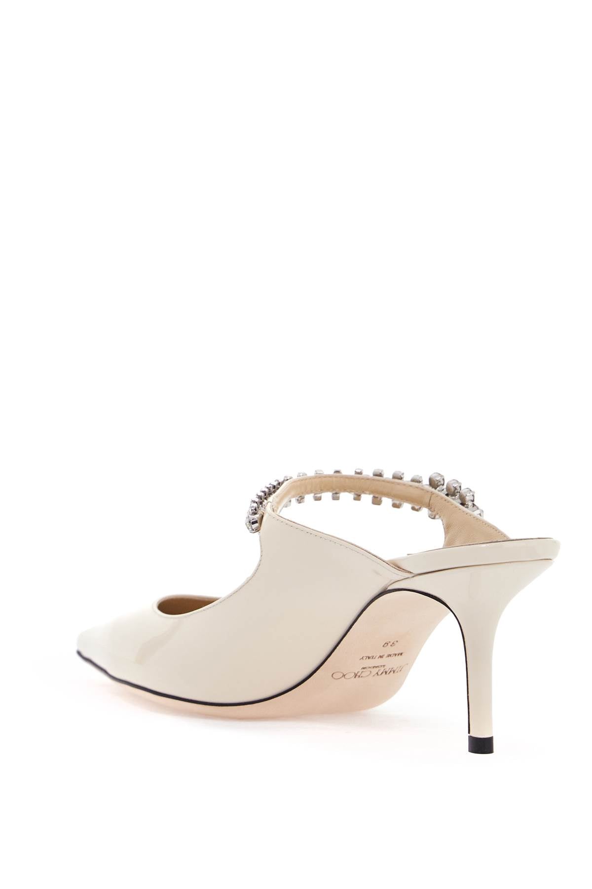 Jimmy Choo Jimmy Choo patent leater bing 65 mules