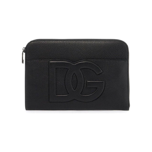 Dolce & Gabbana "embossed leather media pouch Business & travel bags Dolce & Gabbana