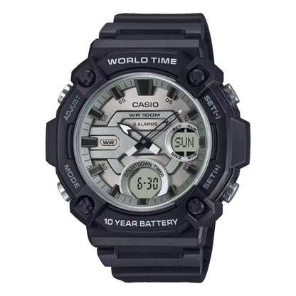 CASIO Mod. OVERSIZE 10 YEAR BATTERY Gent,Men,READY STOCKED WATCHES,Wristwatch