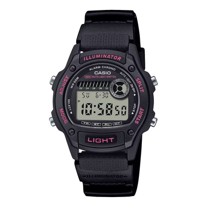 CASIO SPORT Mod. TIMELESS COLLECTION - BLACK - PINK READY STOCKED WATCHES,Unisex,Wristwatch