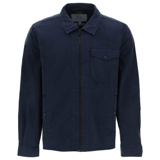 Woolrich cotton overshirt for Vests Woolrich