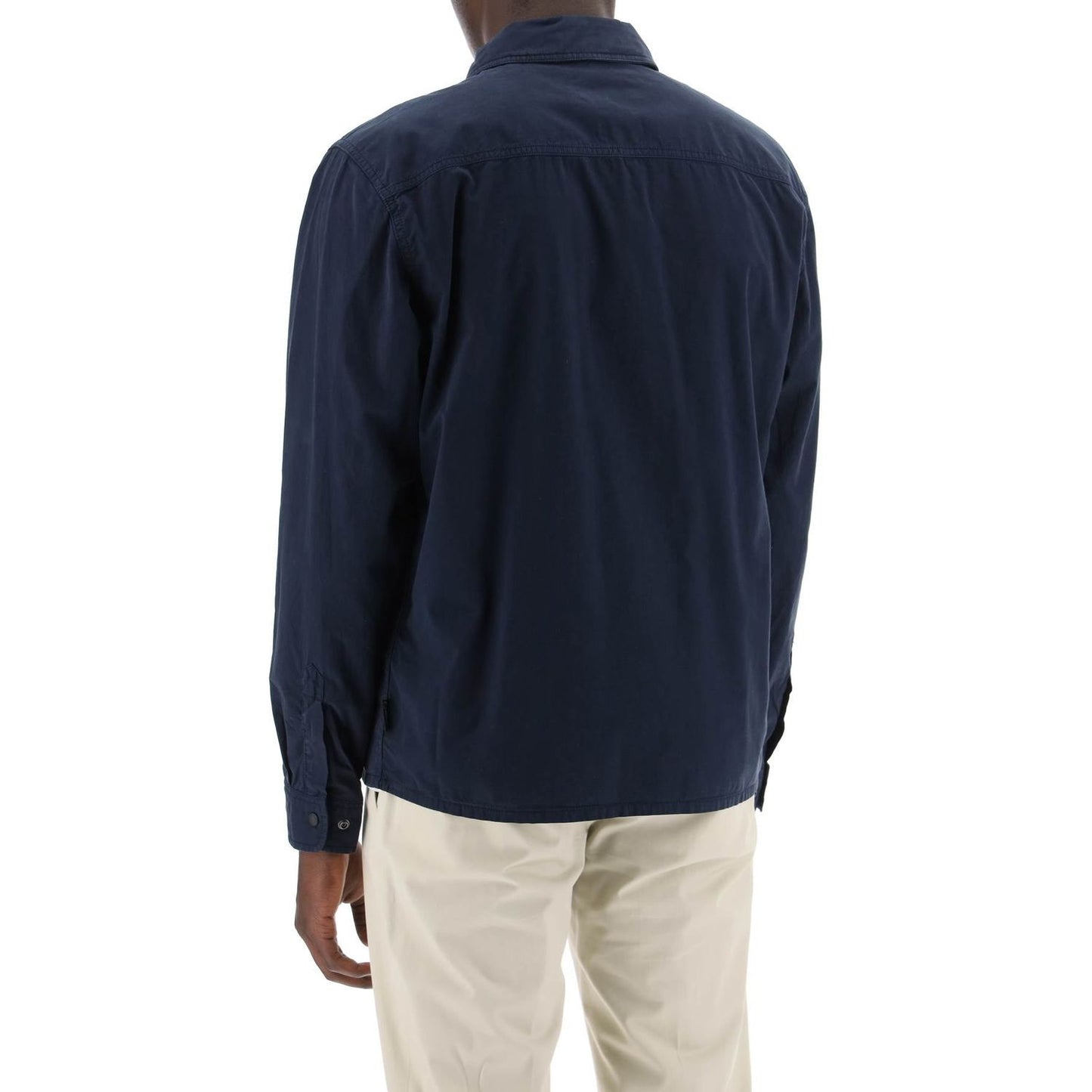 Woolrich cotton overshirt for Vests Woolrich