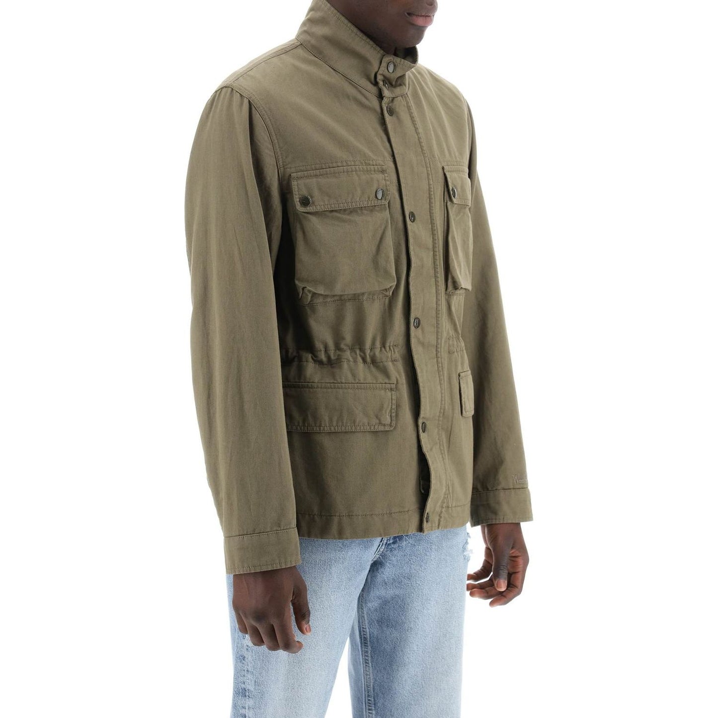 Woolrich "field jacket in cotton and linen blend" Vests Woolrich