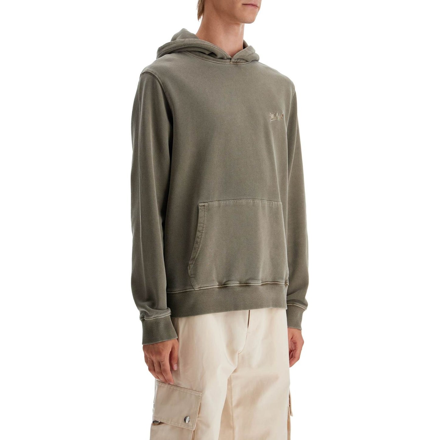 Woolrich hooded sweatshirt with tie-dye Topwear Woolrich