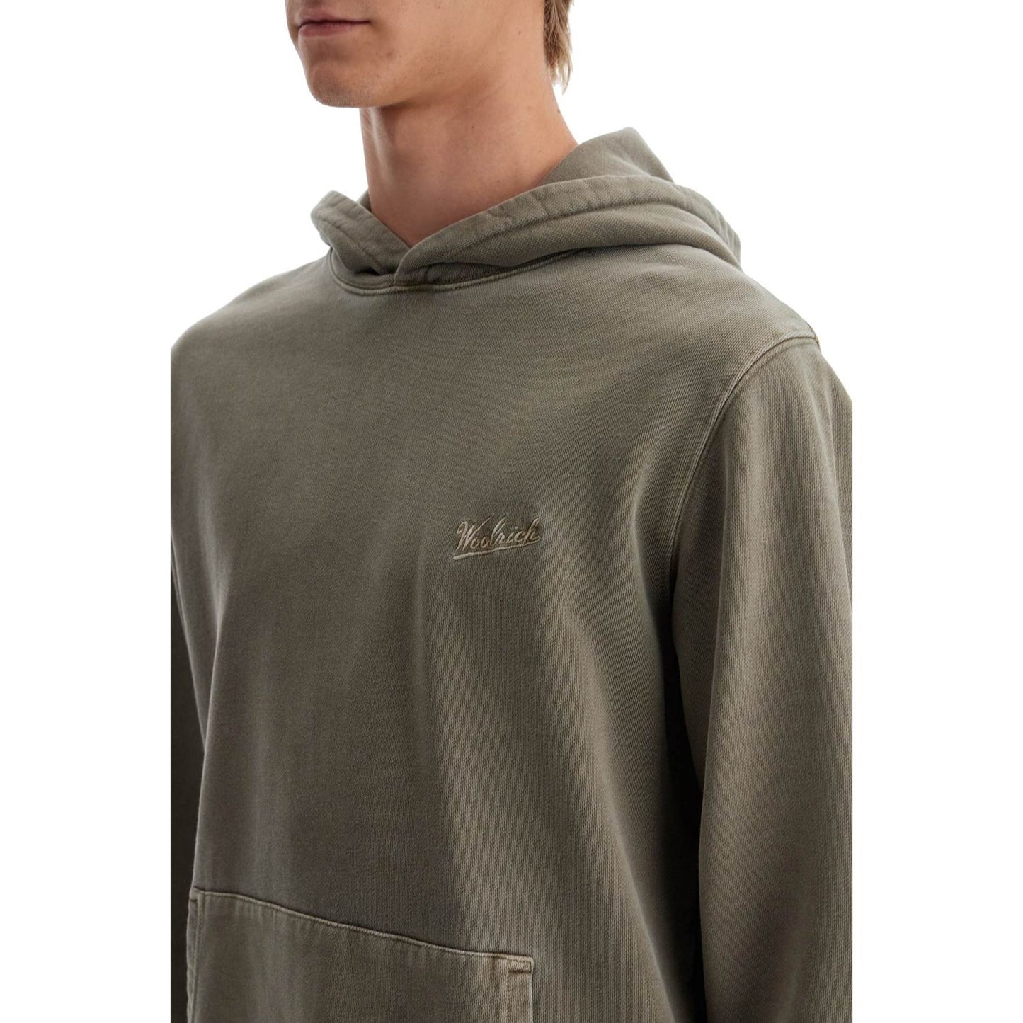 Woolrich hooded sweatshirt with tie-dye Topwear Woolrich