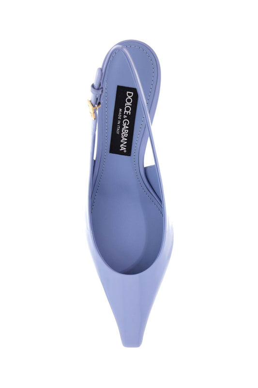 Dolce & Gabbana glossy leather slingback dã© Pumps Dolce & Gabbana