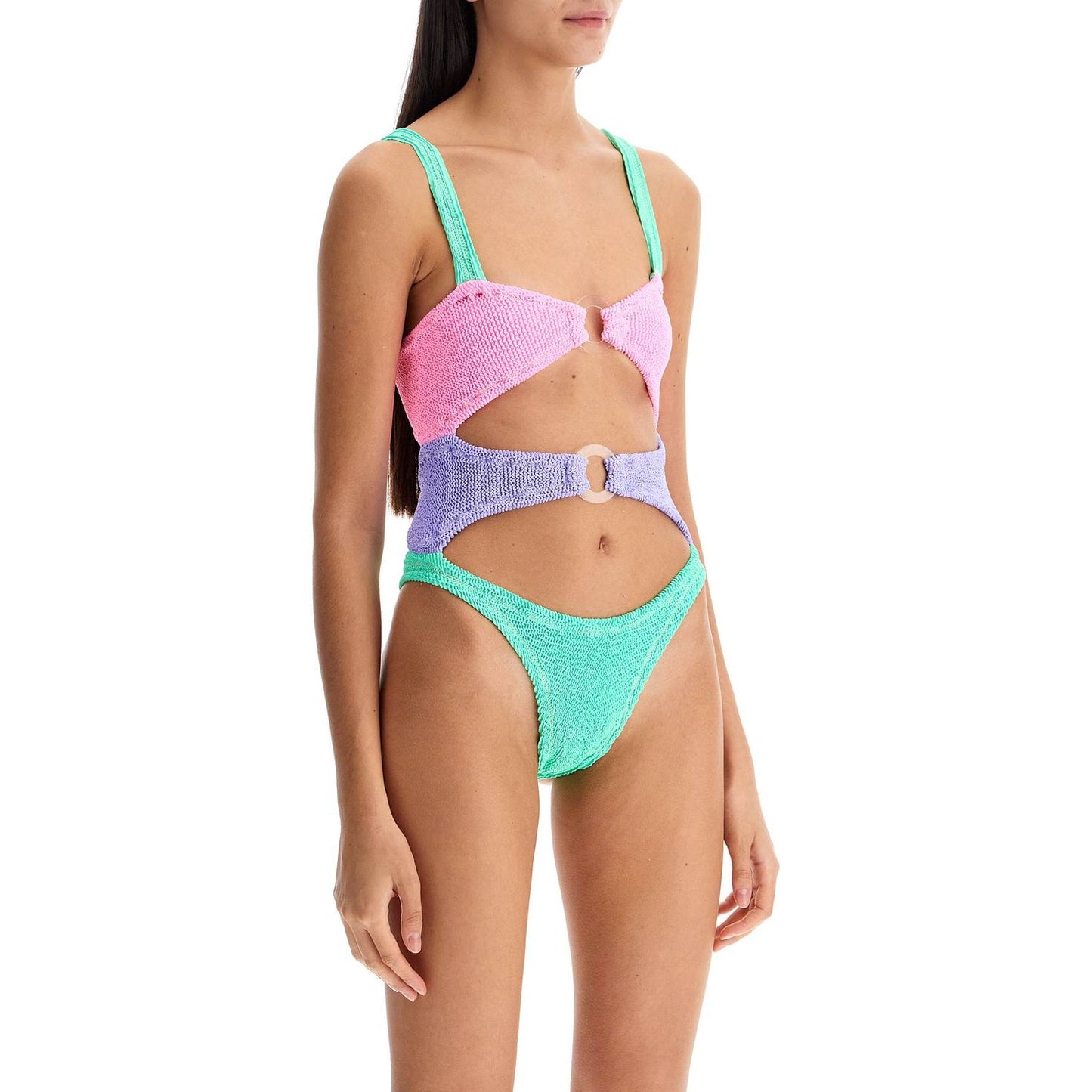 Reina Olga one-piece corset color-block Beachwear & underwear Reina Olga