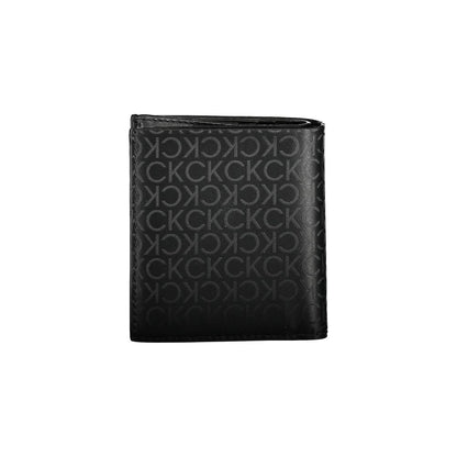 Calvin Klein Black Polyurethane Men Wallet