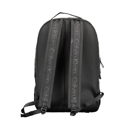 Calvin Klein Black Recycled Polyester Men Backpack 1728,67403481248,Backpacks - Bags,Bags,Black,Calvin Klein,Men,New with tags