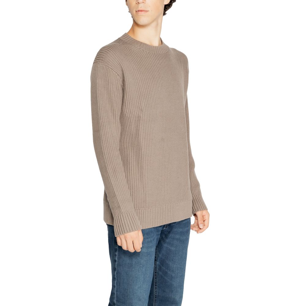 Calvin Klein Jeans Brown Organic Cotton Sweatshirt