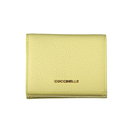 Coccinelle Giallo Leather Woman Wallet
