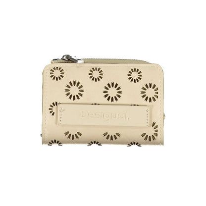 Desigual Beige Polyurethane Women Wallet