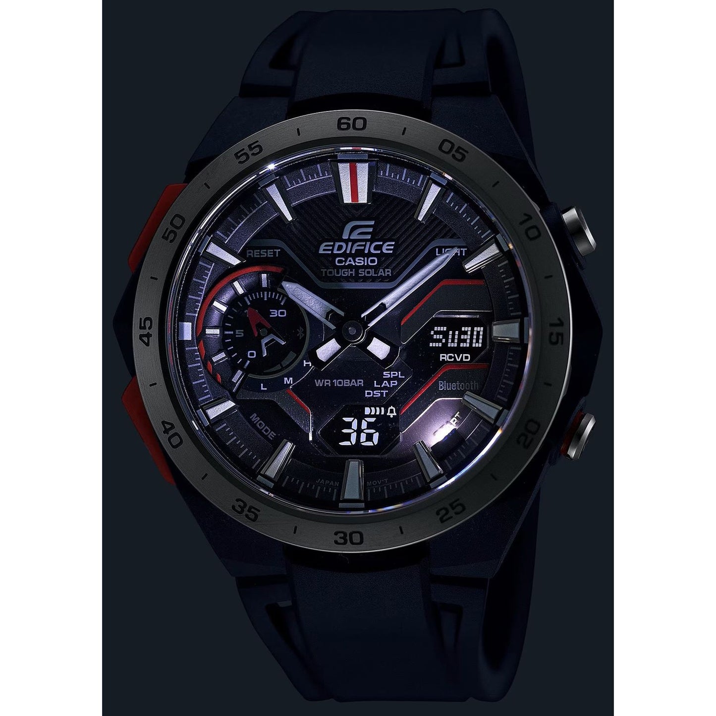 CASIO EDIFICE Mod. WINDFLOW - F1 Chronograph. Tough Solar. WATCHES CASIO EDIFICE