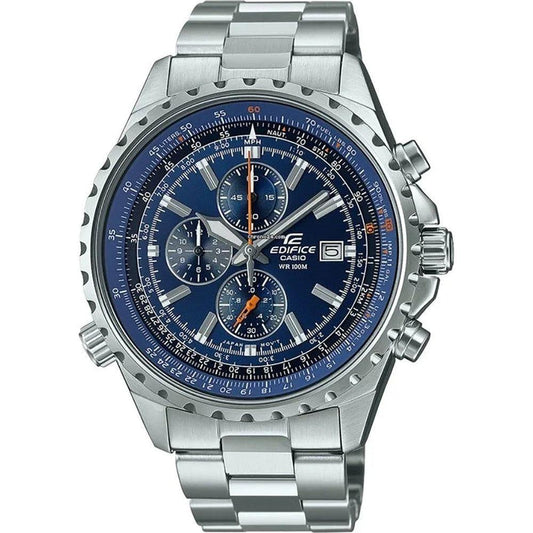 CASIO EDIFICE Mod. SLIDE RULE XL CHRONO - BLUE WATCHES CASIO EDIFICE