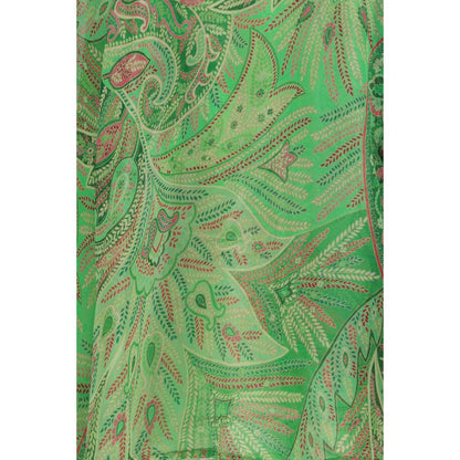 Etro Bicolor Silk Pattern Shirt 1728,72470364320,Bicolor,Clothing,Etro,IT40 | M,IT42 | L,New with tags,Pattern - Shirts - Clothing,Shirts - Clothing,Women