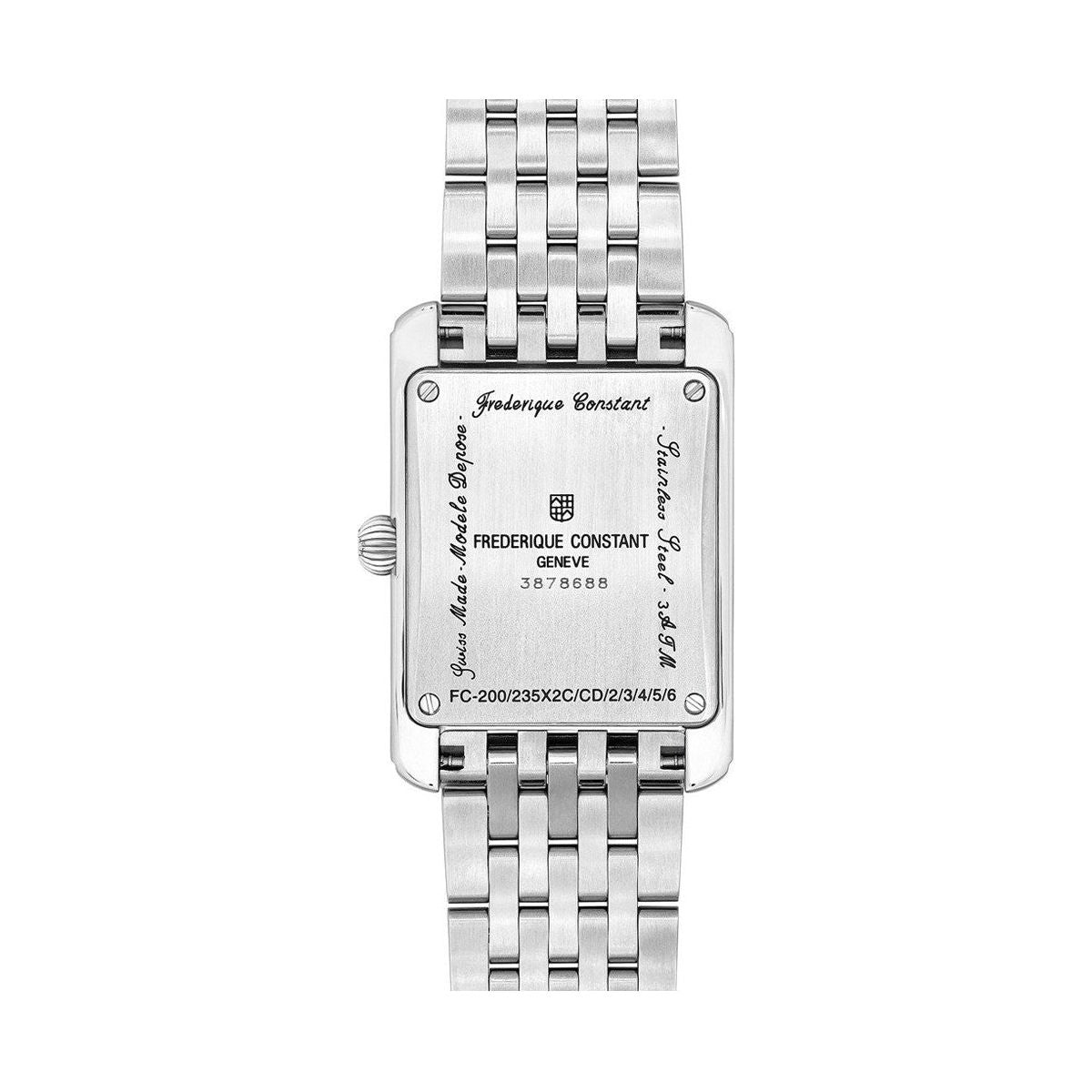 FREDERIQUE CONSTANT Mod. CARREE Small Second WATCHES FREDERIQUE CONSTANT