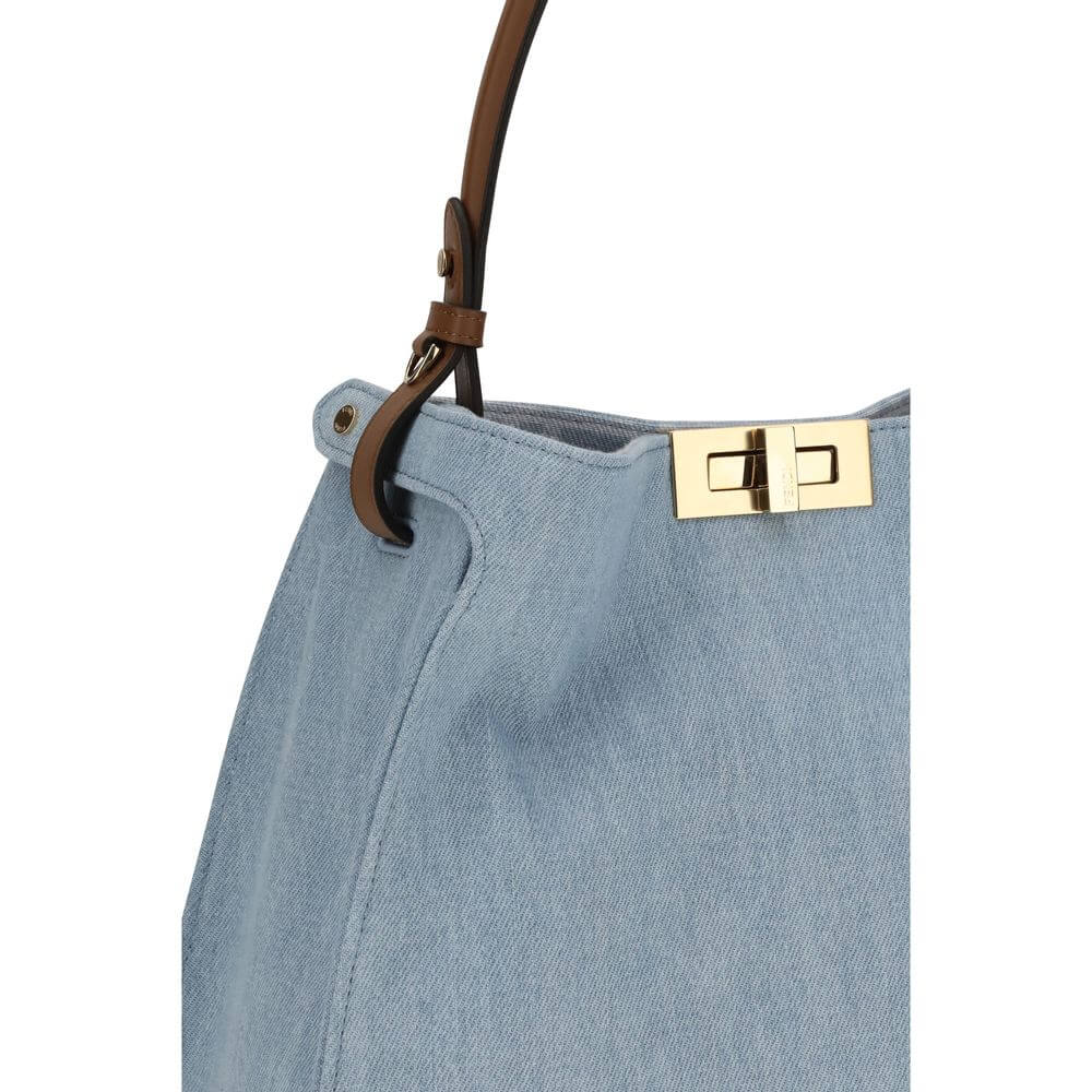Fendi Blue The medium Way Handbag