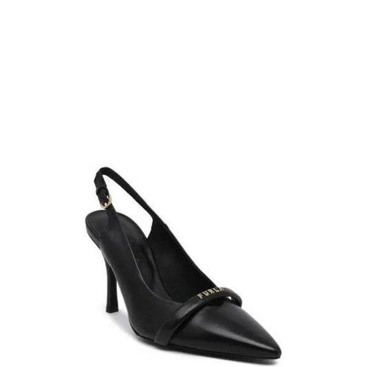 Furla Black Leather Pumps
