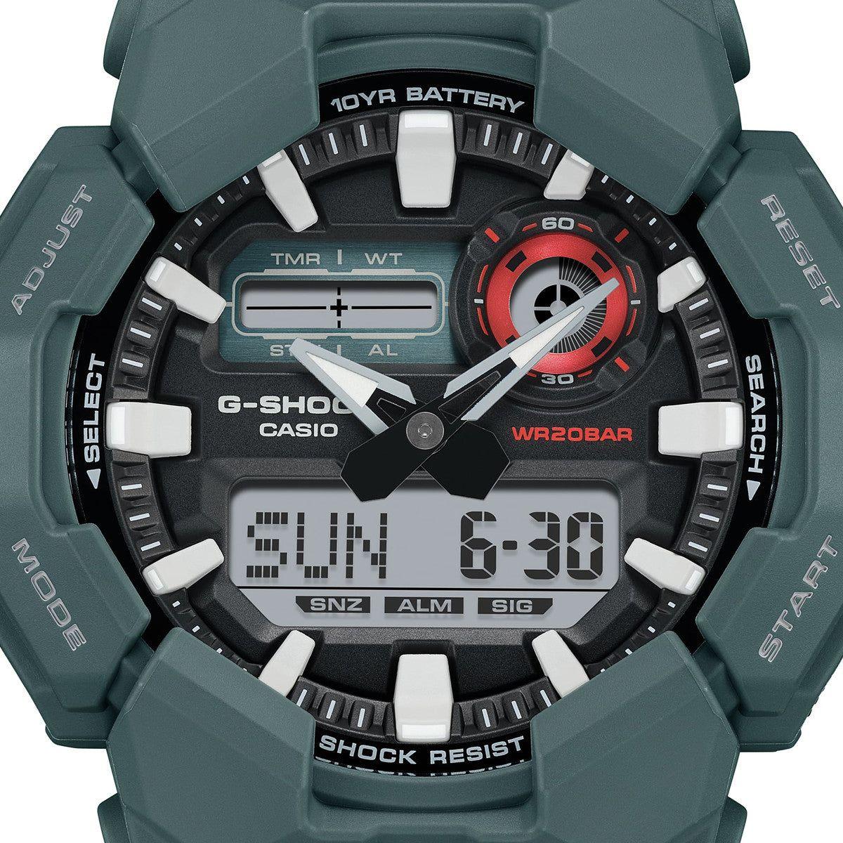 CASIO G-SHOCK Mod. NEW RUGGED BASIC Analog-Digital a with 10-Year Battery WATCHES CASIO G-SHOCK