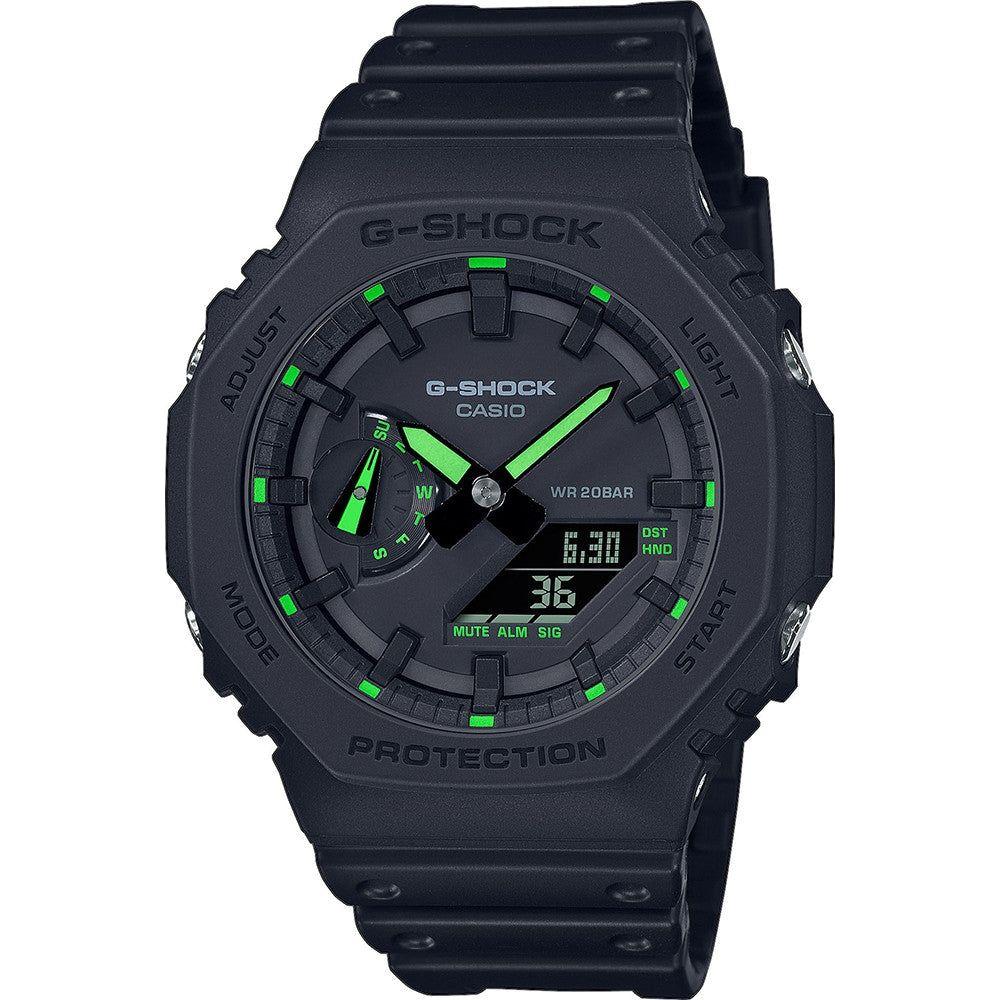 CASIO G-SHOCK Mod. OAK - Neon Green Index WATCHES CASIO G-SHOCK