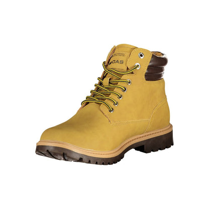 Gas Beige Polyurethane Men Ankle Boot