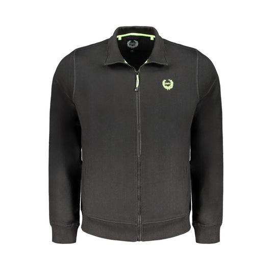 Gianmarco Venturi Black Cotton Men's Sweatshirt