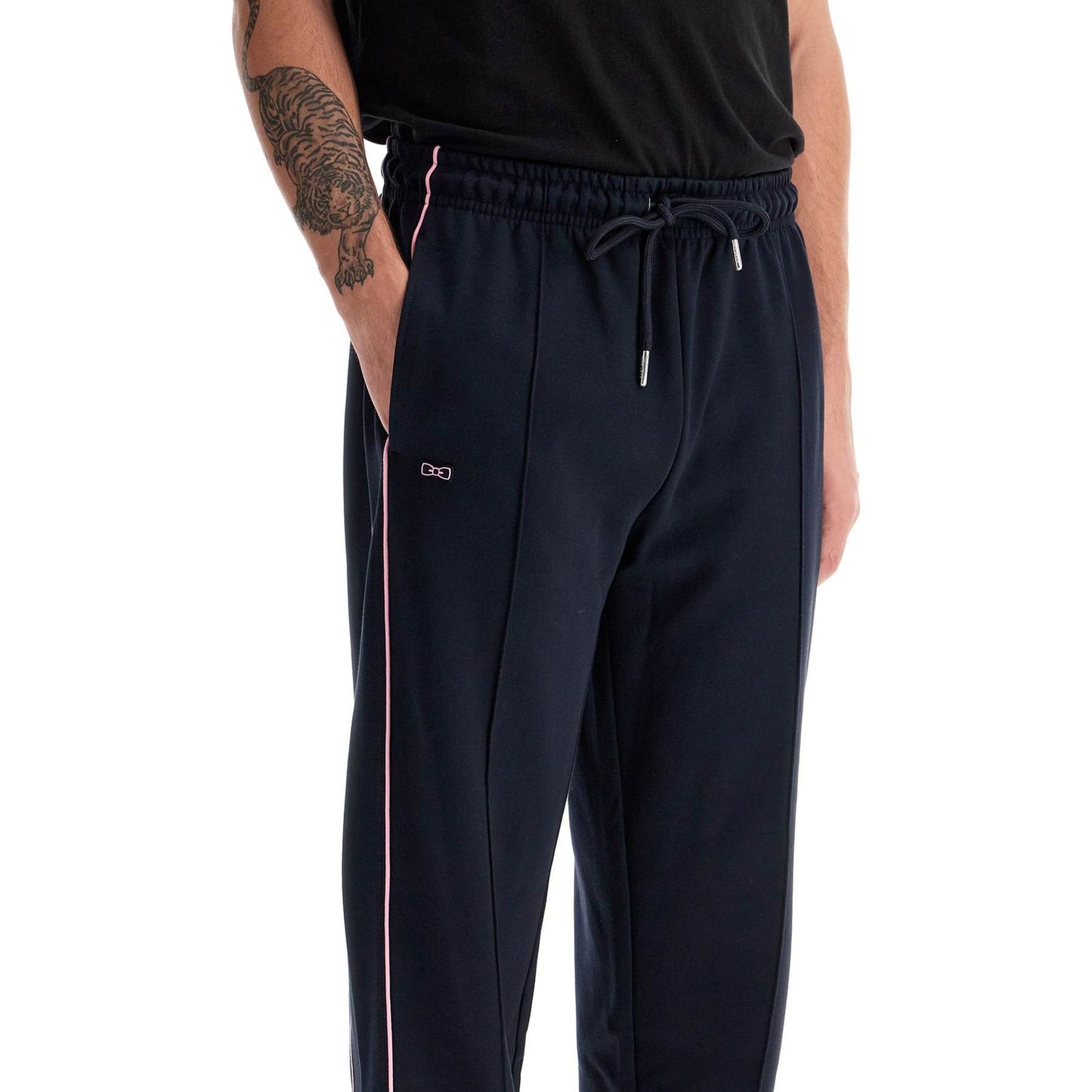 EDEN PARK contrast piping  cotton jersey joggers Trousers EDEN PARK