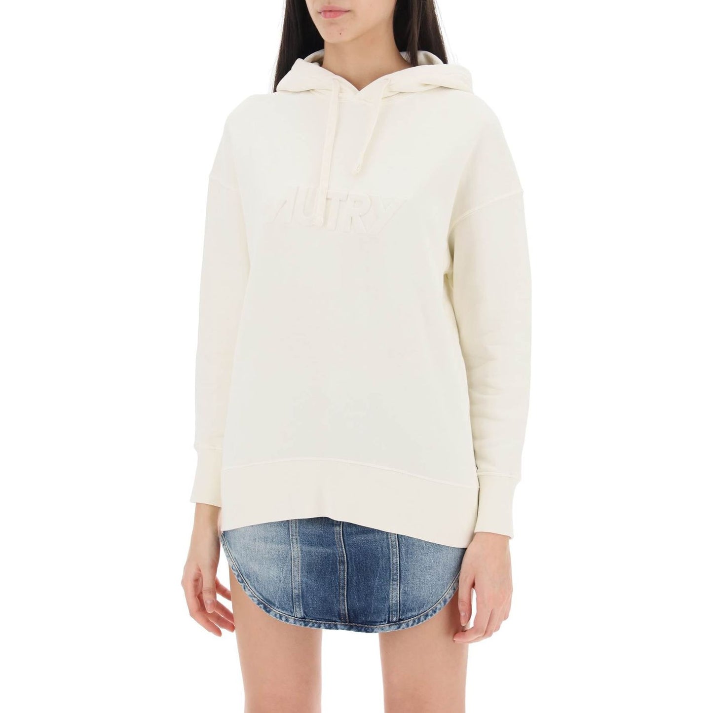 Autry embossed logo hoodie Topwear Autry