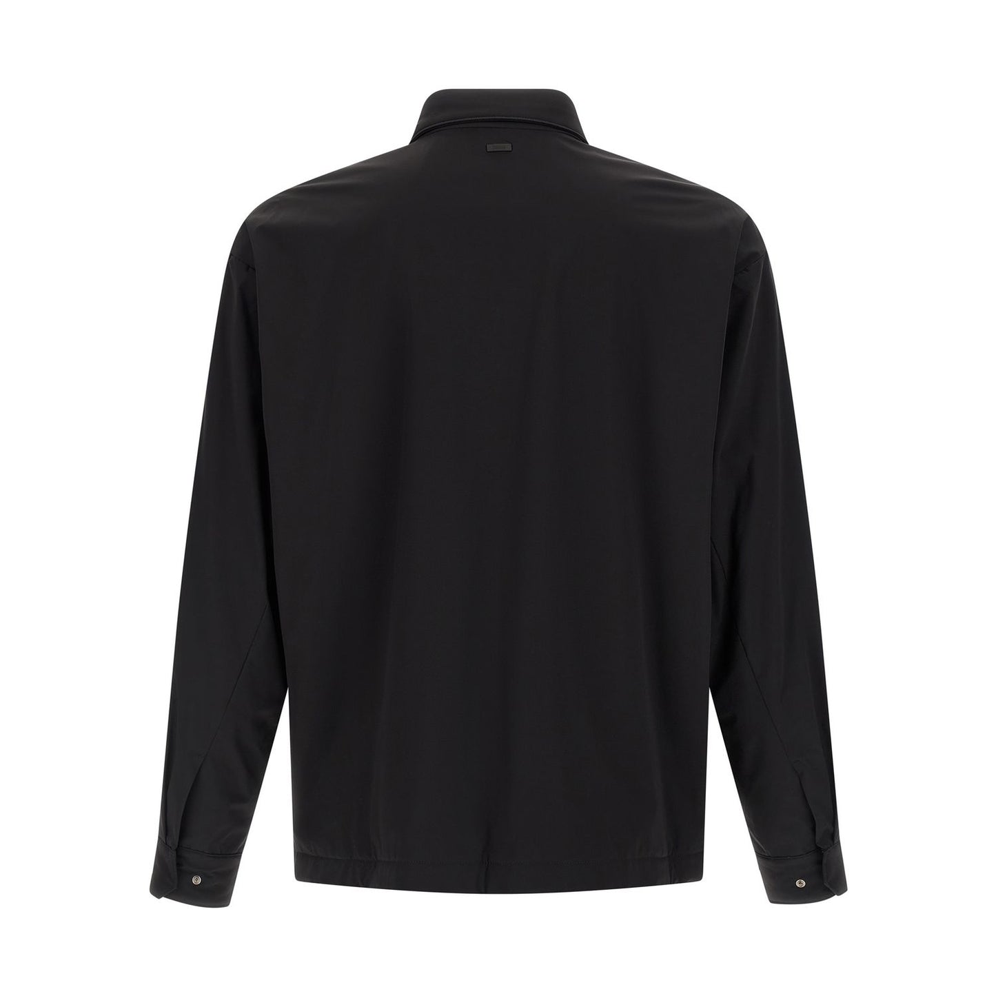 Herno Black Polyamide Shell Jacket