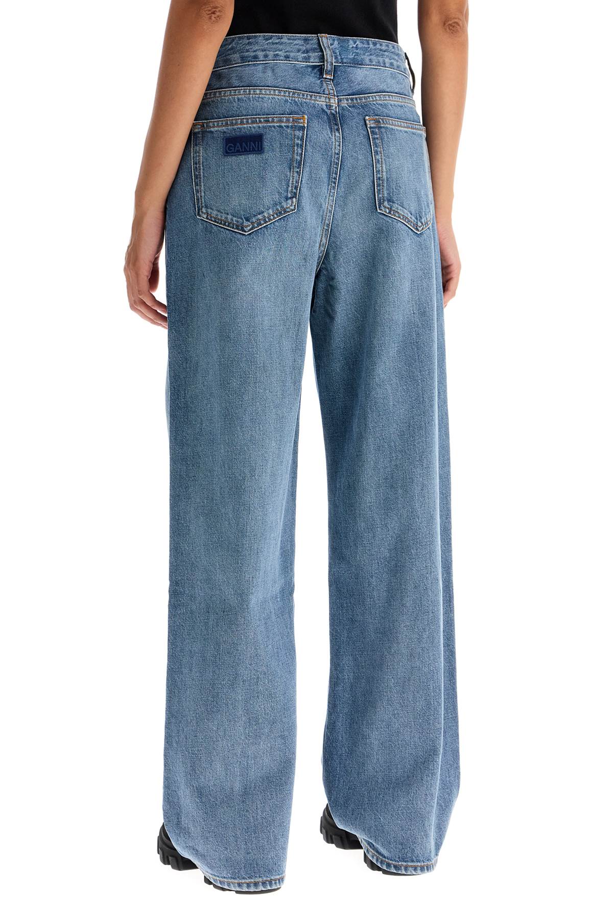 Ganni baggy jeans with iz Jeans Ganni