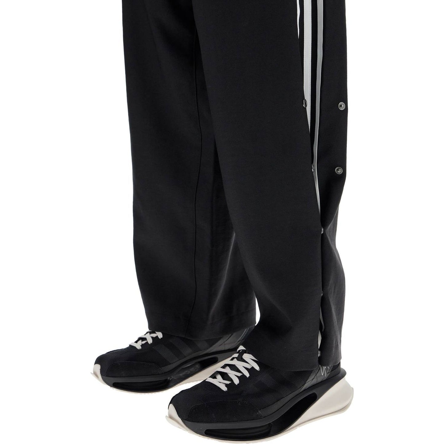 Y-3 twill 3-strip Trousers Y-3