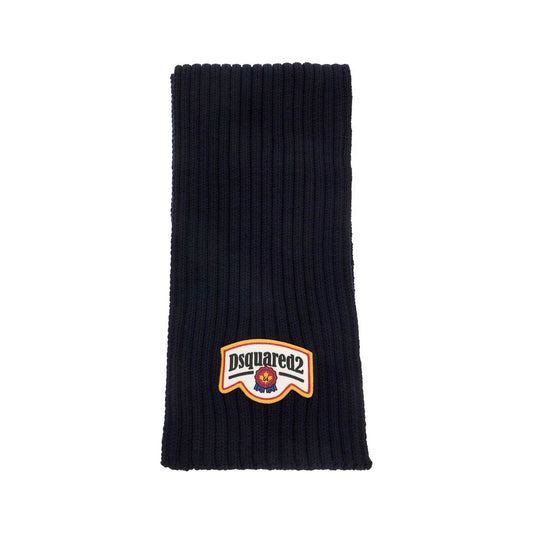 Dsquared2 "wool ribbed scarf for a Scarves Hats & Gloves Dsquared2