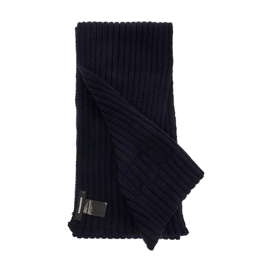 Dsquared2 "wool ribbed scarf for a Scarves Hats & Gloves Dsquared2