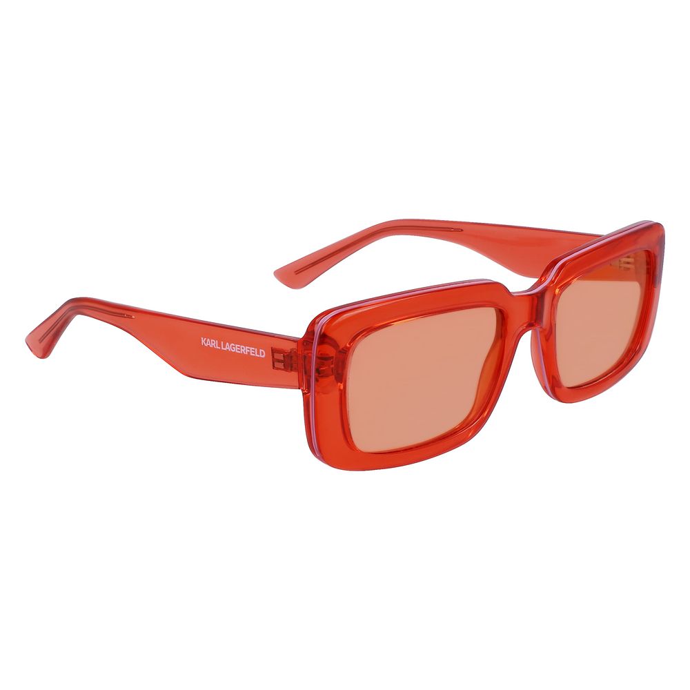 Karl Lagerfeld Orange Injected Sunglasses 1728,67434610848,Accessories,Glasses and Sunglasses - Accessories,Karl Lagerfeld,New with tags,Orange,Sunglasses - Glasses and Sunglasses - Accessories,Unisex