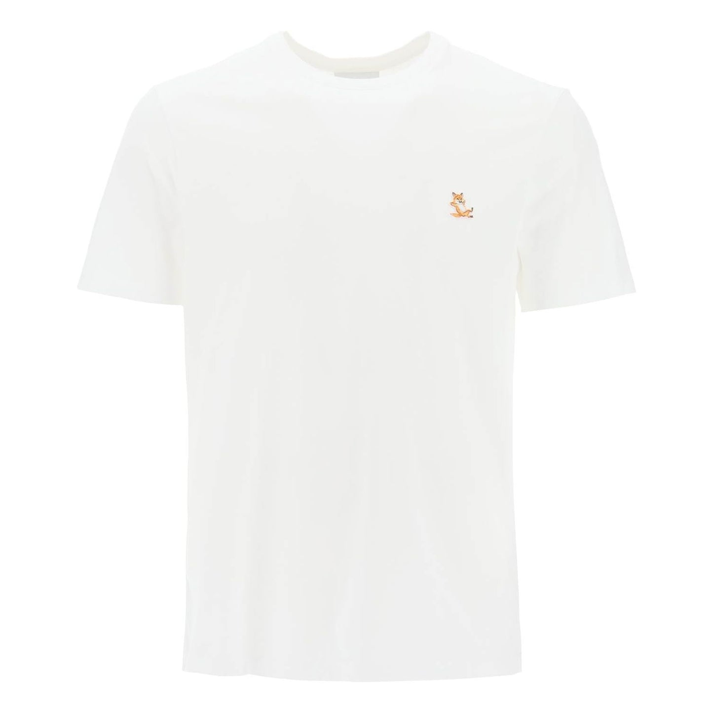 Maison Kitsune chillax fox patch t-shirt Topwear Maison Kitsune