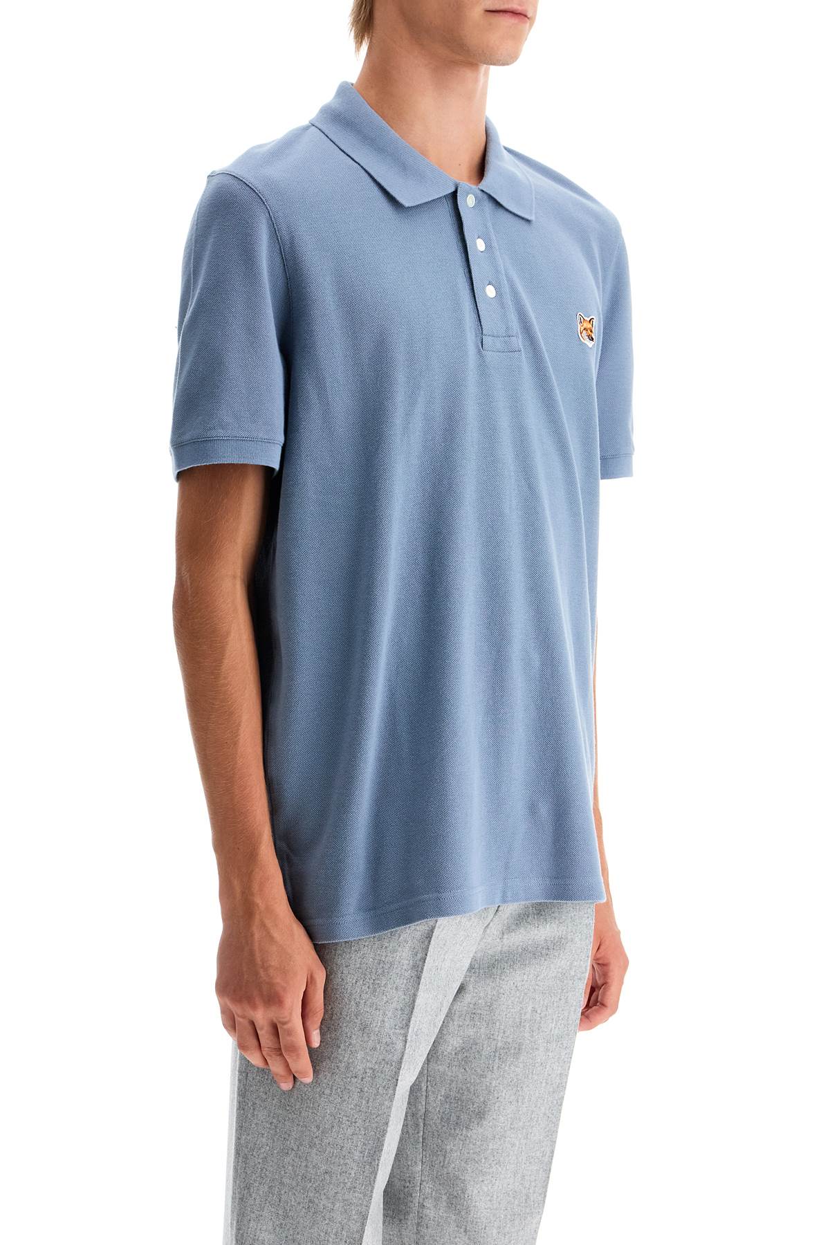 Maison Kitsune 'regular fit fox head polo shirt Topwear Maison Kitsune